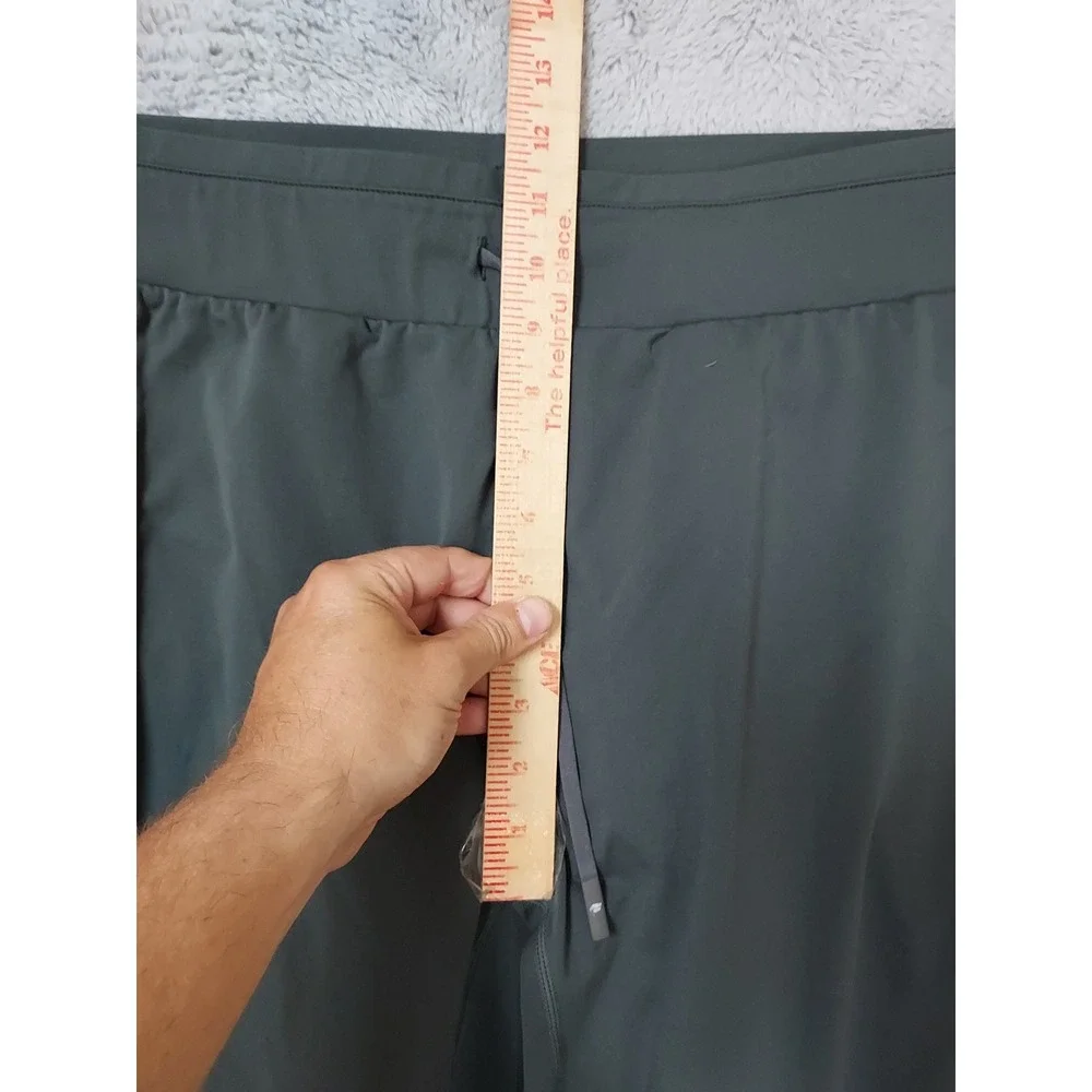 Fabletics Pant Mens XL Athletic Altitude Slim Fit Jogger Gray Drawstring Running